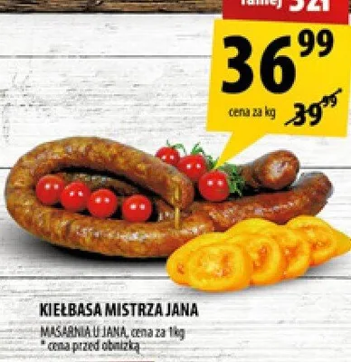 Kiełbasa mistrza Jana promocja w Arhelan