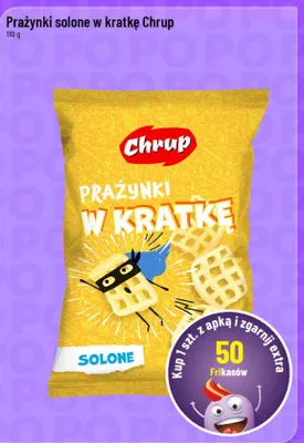 Prażynki solone w kratkę promocja w POLOmarket