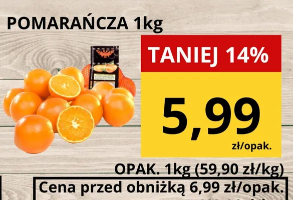 Pomarańcza promocja w Supeco