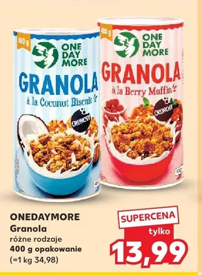 Granola One Day More promocja w Kaufland