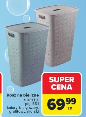 Kosz na bieliznę promocja w Carrefour Market