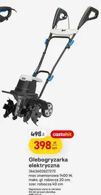 Glebogryzarka elektryczna promocja w Castorama