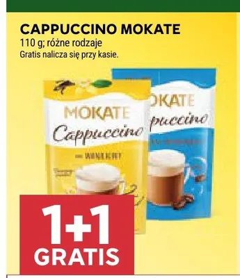 Cappuccino Mokate promocja w Stokrotka