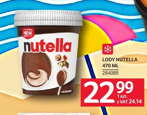 Lody Nutella promocja w Selgros