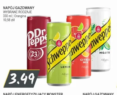 Napój gazowany Dr Pepper promocja w Słoneczko