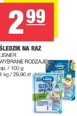 Śledzie na raz promocja w SPAR