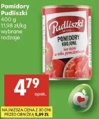 Pomidory Pudliszki promocja w Delikatesy Centrum