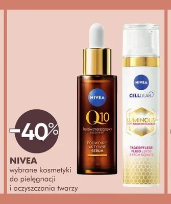 Fluid do twarzy Nivea Cellular Luminous 630 SPF 50 promocja w Super-Pharm