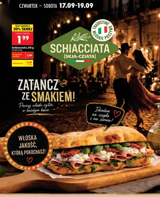 Schiacciata promocja w Biedronka