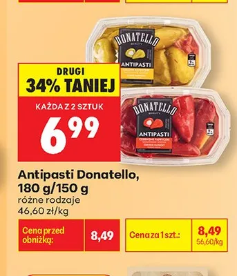 Antipasti Donatello promocja w Biedronka