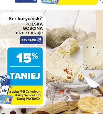 Ser koryciński POLSKA GOŚCINA promocja w Carrefour Market