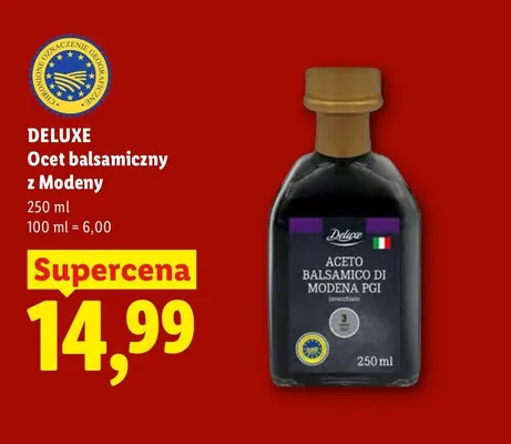 Ocet balsamiczny z Modeny Deluxe promocja w Lidl