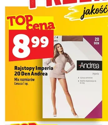 Rajstopy Imperia 20 Den Andrea promocja w TOPAZ