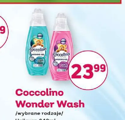 Żel do prania Coccolino Wonder Wash promocja w Bliski