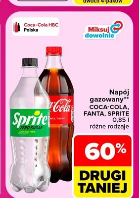 Napój gazowany Fanta promocja w Carrefour