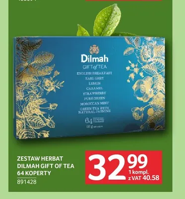 Zestaw herbat Dilmah Gift of Tea promocja w Selgros