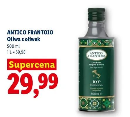 Oliwa z oliwek promocja w Lidl