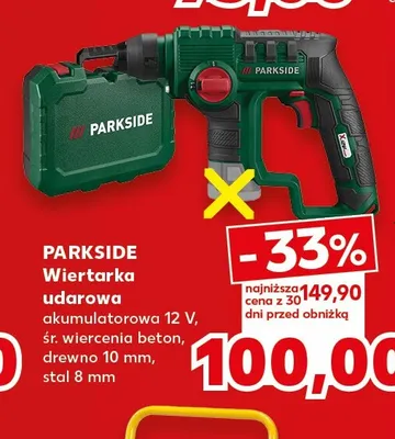 Wiertarka udarowa akumulatorowa Parkside promocja w Kaufland
