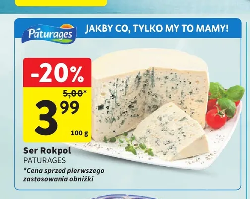 Ser Rokpol Paturages promocja w Intermarche