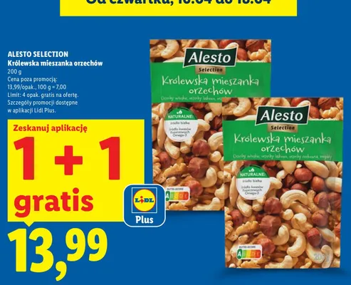Królewska mieszanka orzechów promocja w Lidl