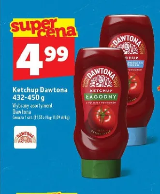 Ketchup Dawtona promocja w TOPAZ