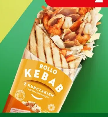 Kebab Rollo z kurczakiem promocja w Żabka