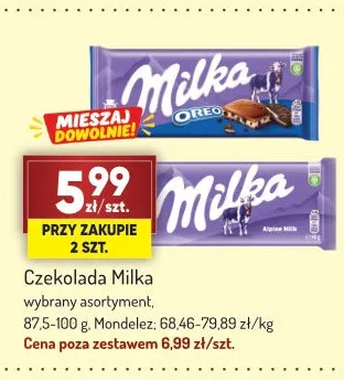Czekolada mleczna Milka promocja w Avita