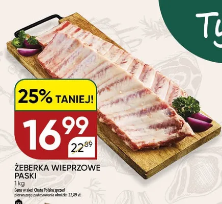 Żeberka wieprzowe na grilla Morliny promocja w Chata Polska