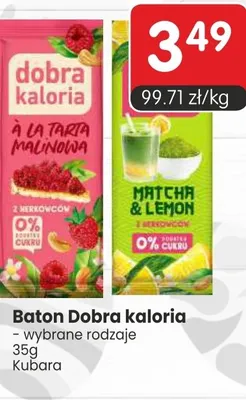 Baton Dobra kaloria - wybrane rodzaje promocja w Market Point