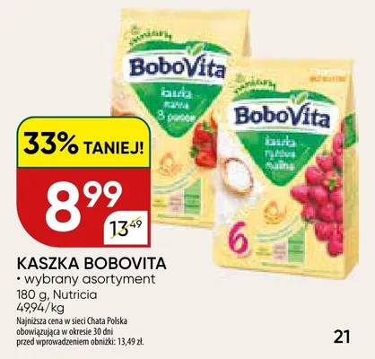 Kaszka BoboVita promocja w Chata Polska