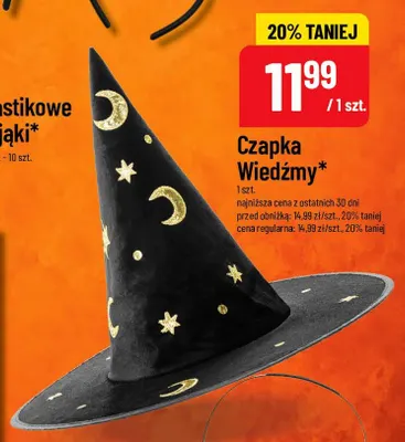 Czapka Wiedźmy promocja w POLOmarket