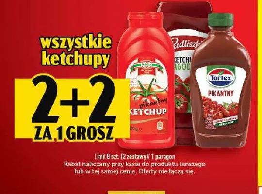 Ketchupy promocja w TOPAZ