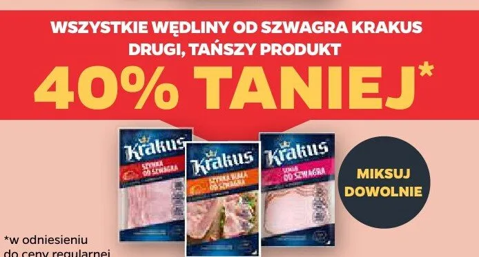 Wędliny od Szwagra wszystkie rodzaje promocja w Netto