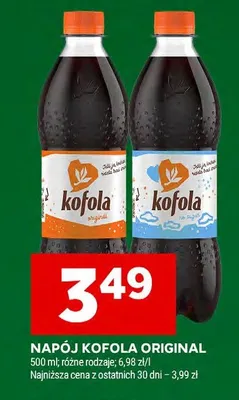 Napój Kofola Original promocja w Stokrotka