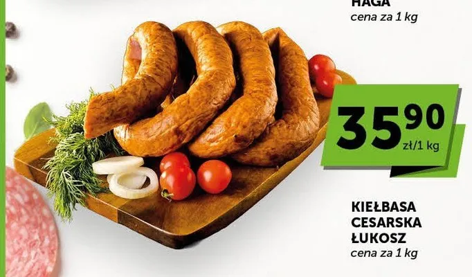 Kiełbasa Cesarska Łukosz promocja w Euro Sklep