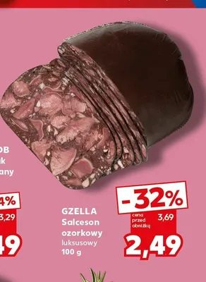 Salceson ozorkowy luksusowy Gzella promocja w Kaufland