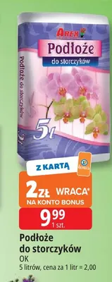 Podłoże do storczyków Arex promocja w Leclerc