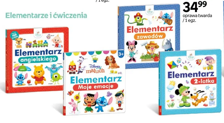 Książka Elementarz zawodów Disney Maluch promocja w Empik