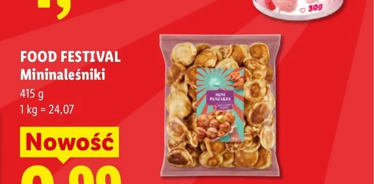 Mininaleśniki Food Festival promocja w Lidl