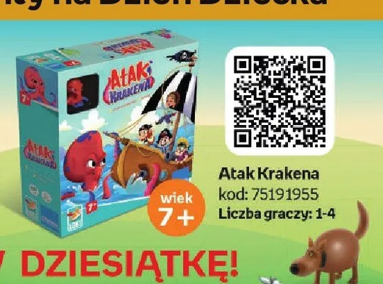 Gra Atak Krakena 7+ promocja w Empik