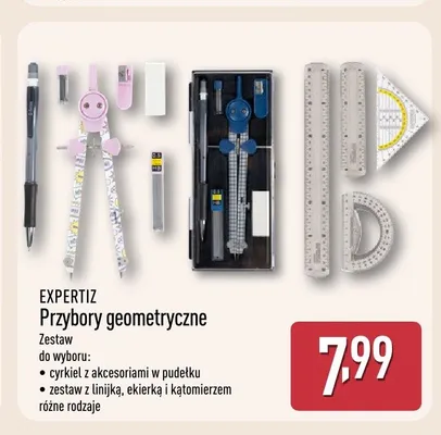 Cyrkiel z akcesoriami Expertiz promocja w Aldi