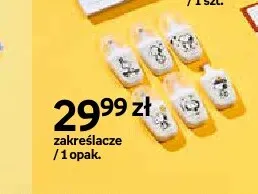 Zakreślacze Peanuts promocja w Empik