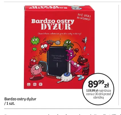 Gra Bardzo ostry dyżur promocja w Empik