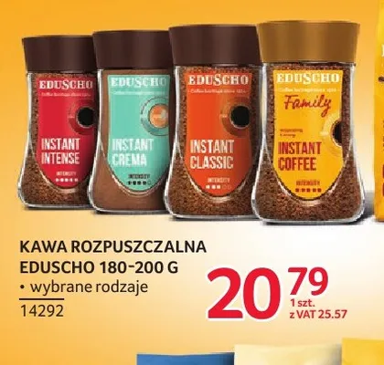 Kawa rozpuszczalna Eduscho promocja w Selgros