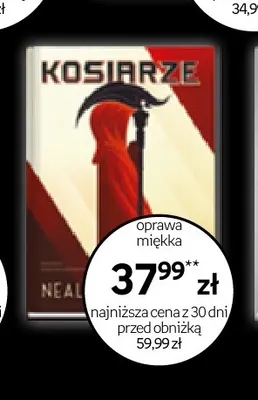 Książka Kosiarze Neal Shusterman promocja w Empik