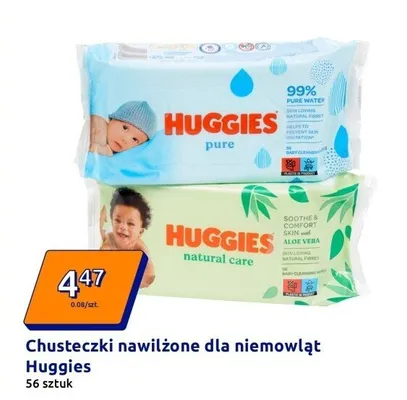 Chusteczki nawilżone dla niemowląt promocja w Action