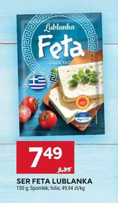 Ser Feta Lublanka promocja w Stokrotka
