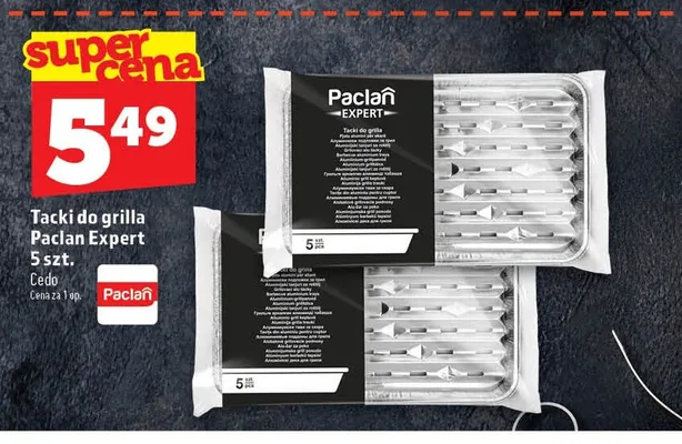Tacki do grilla Paclan Expert 5-pak promocja w TOPAZ