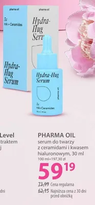 Serum do twarzy z peptydami i kwasem hialuronowym promocja w Hebe