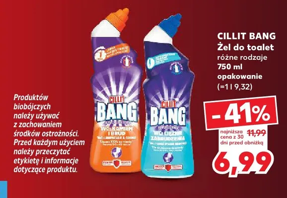 Żel do toalet Cillit Bang promocja w Kaufland